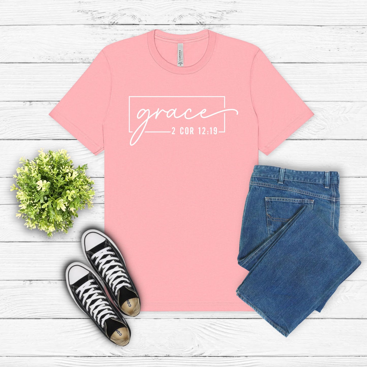 Grace – 2 Cor. 12:19 Christian Tee