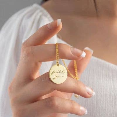 Faith Based Necklaces - Medallion