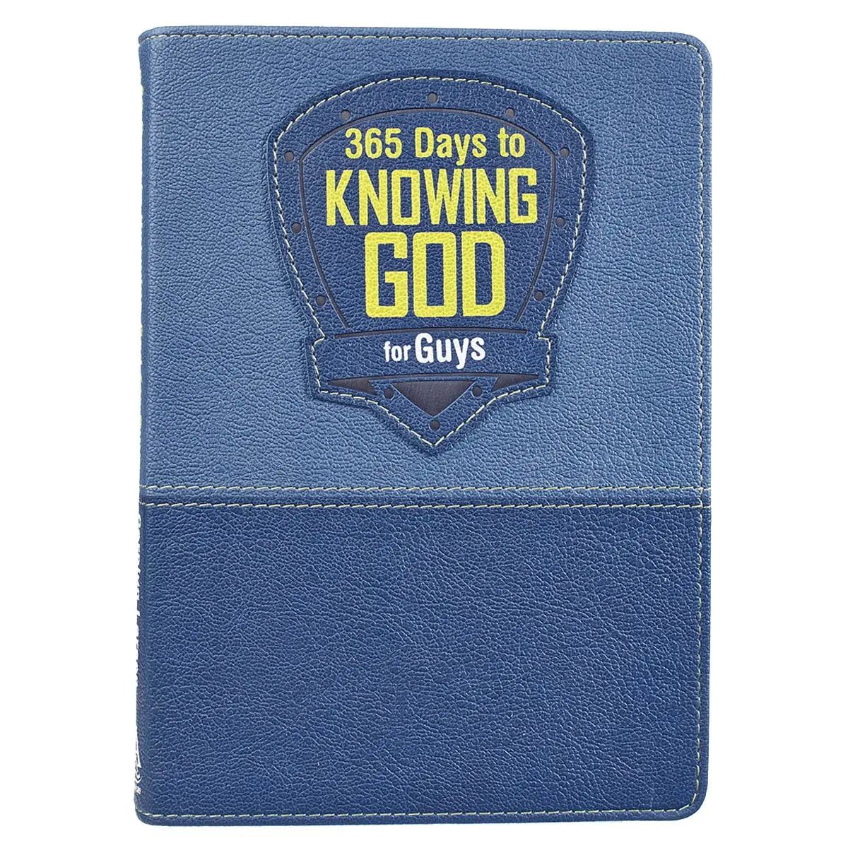 365 Days To Knowing God For Guys Book, Faux Leather