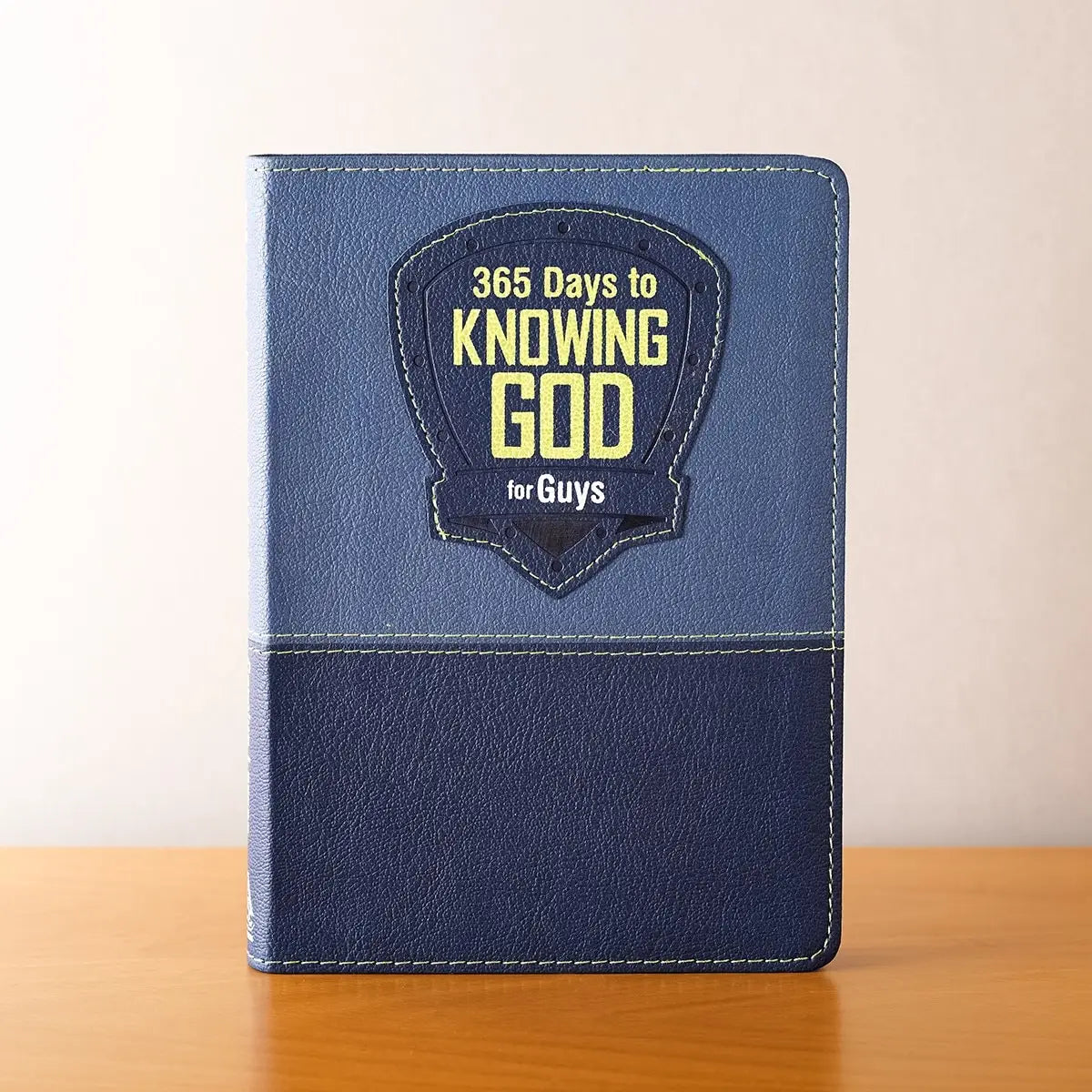 365 Days To Knowing God For Guys Book, Faux Leather