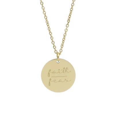 Faith Based Necklaces - Medallion