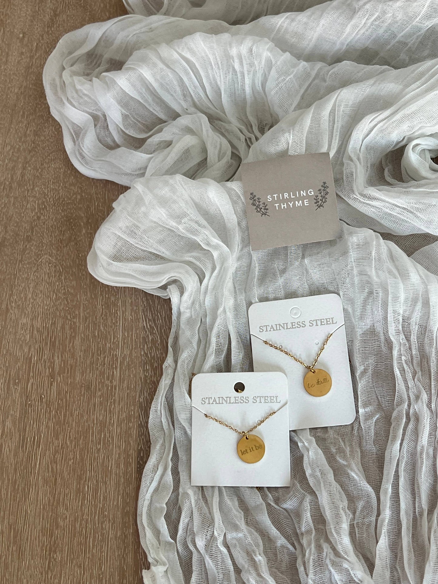 Faith Based Necklaces - Medallion