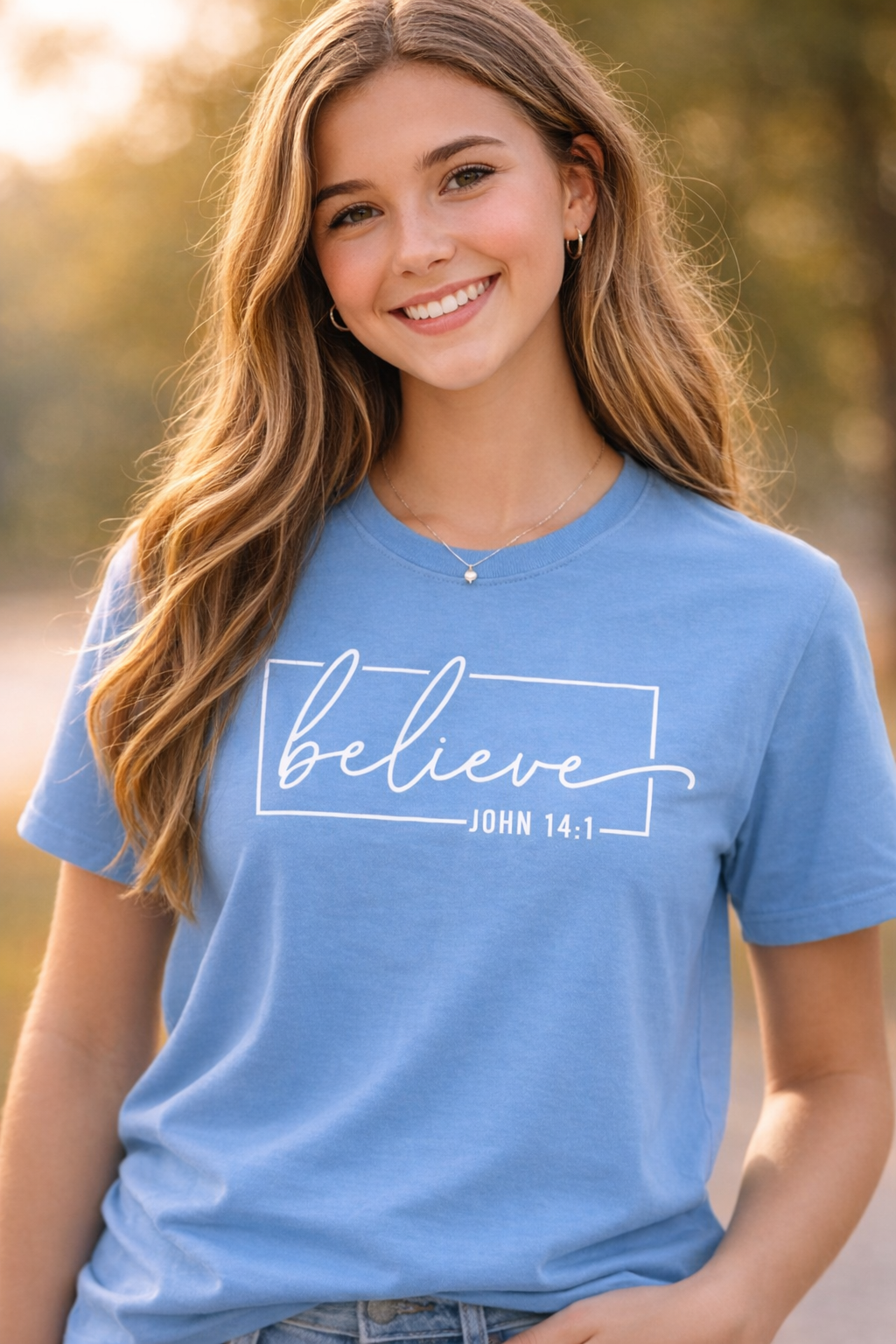 Believe – John 14:1 Faith Christian Tee