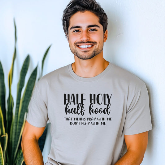 Half Holy Half Hood Shirt - Men's