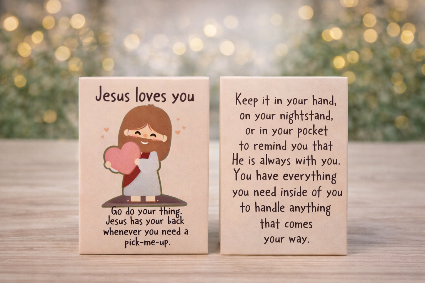 Jesus Loves You Squishy – Pocket Reminder of Faith & Comfort