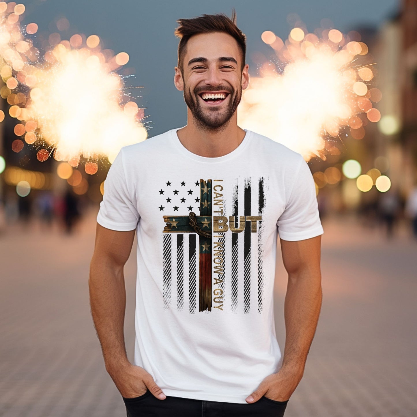 I Can’t… But I Know a Guy – Faith & Freedom Christian Tee