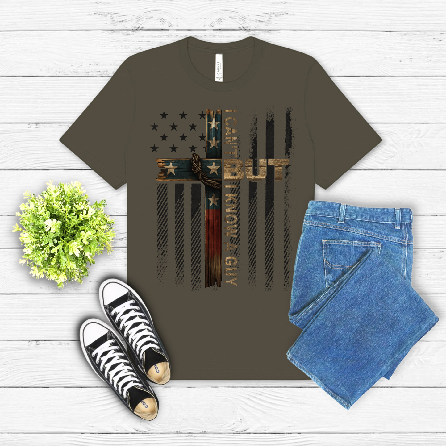 I Can’t… But I Know a Guy – Faith & Freedom Christian Tee