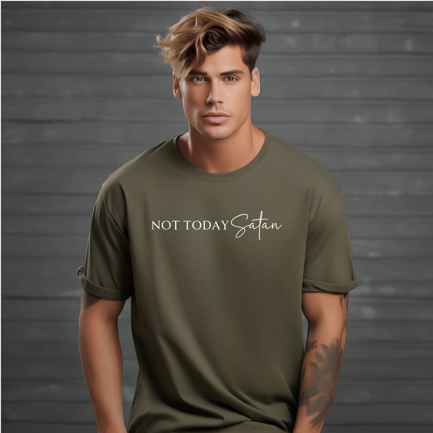Not Today Satan Shirt
