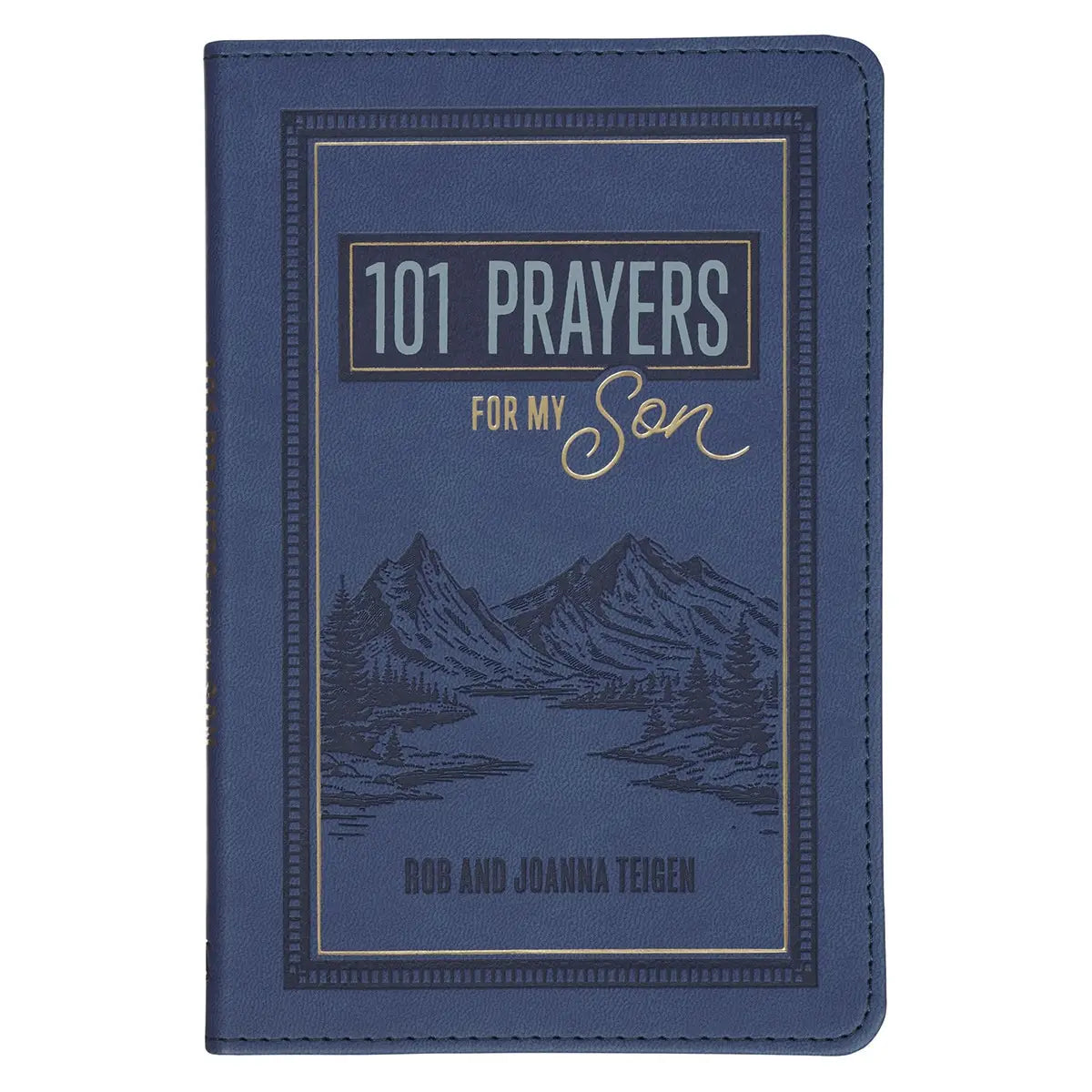 101 Prayers Book For My Son Faux Leather