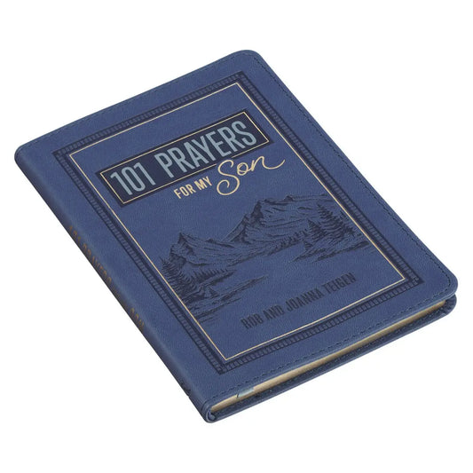 101 Prayers Book For My Son Faux Leather