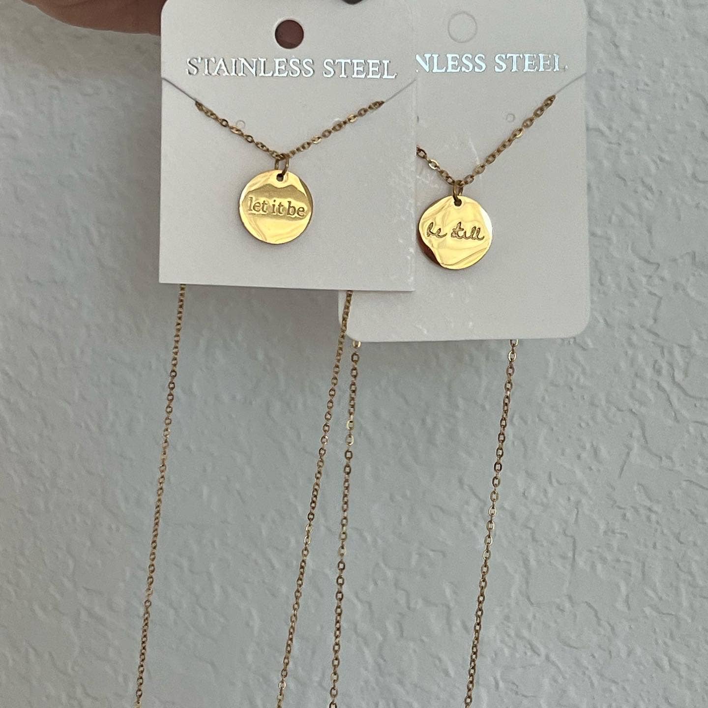Faith Based Necklaces - Medallion