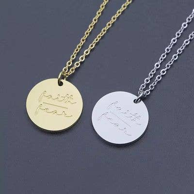 Faith Based Necklaces - Medallion