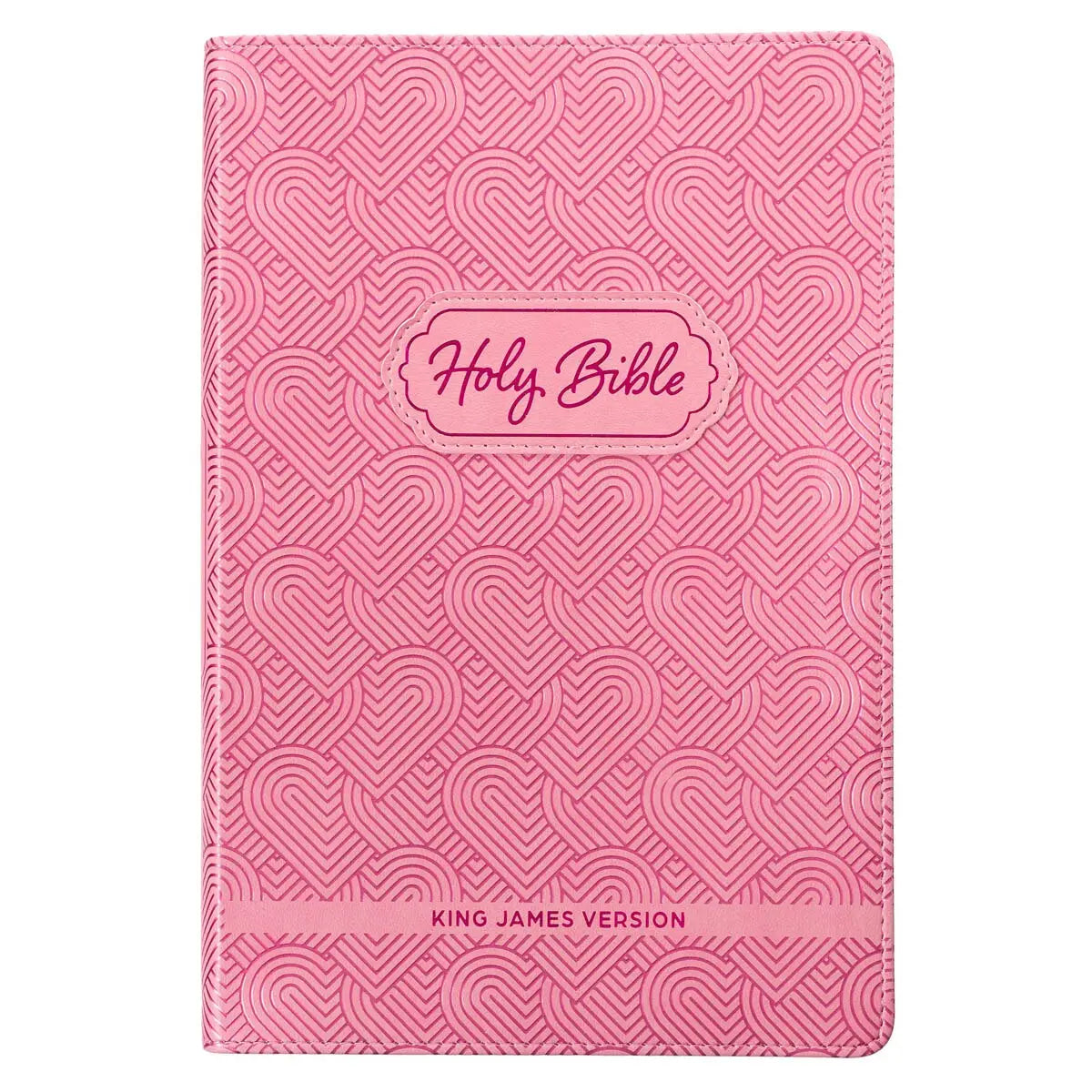 KJV Bible Kid Edition Faux Leather, Light Pink