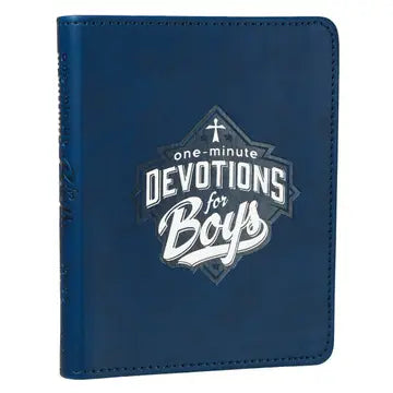 One-Minute Devotions For Boys Faux Leather